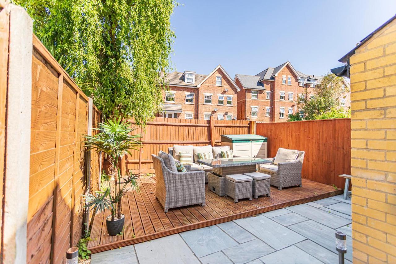 Modern 3 Bed, Heart Of Ashley Cross, 5 Mins To Sandbanks Poole Eksteriør bilde