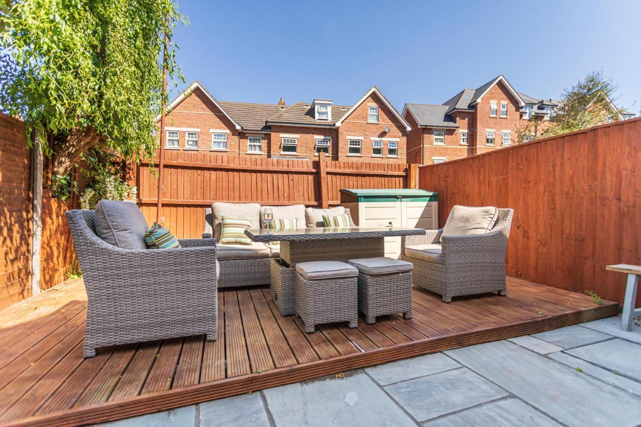 Modern 3 Bed, Heart Of Ashley Cross, 5 Mins To Sandbanks Poole Eksteriør bilde